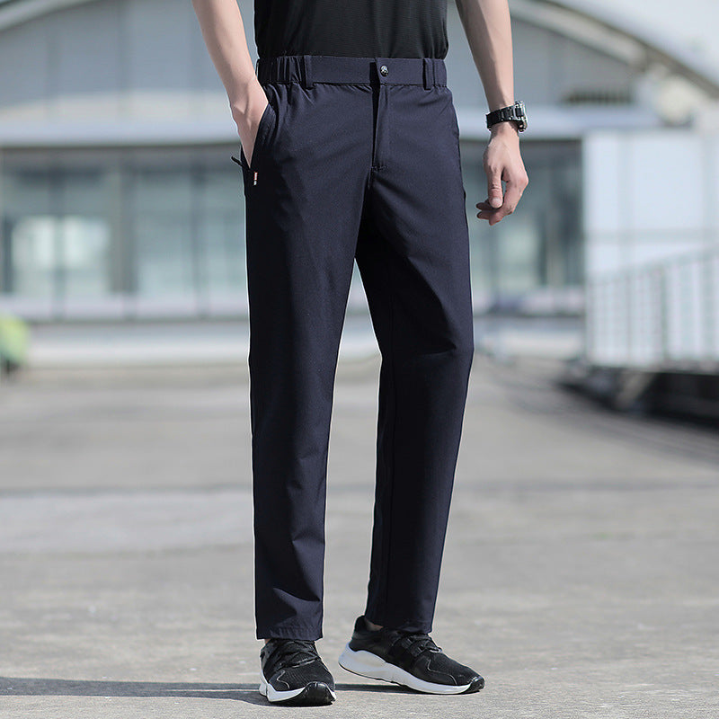 Summer Ice Silk Quick Dry Pants Man